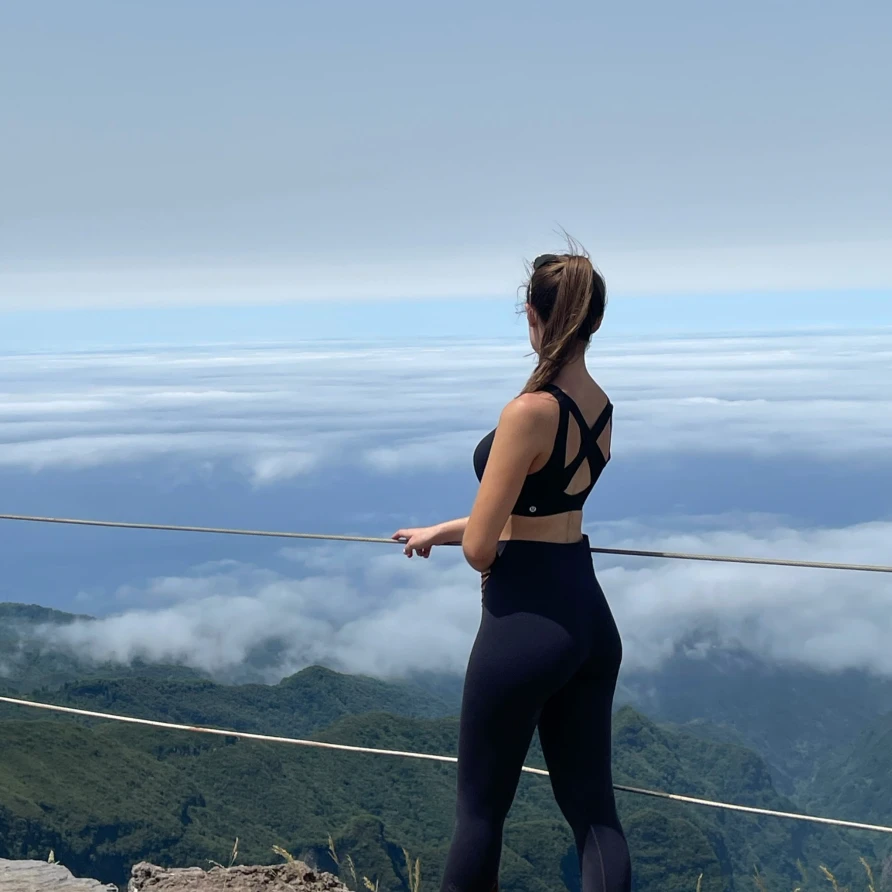 Hiked 16.4 km above the clouds in Madeira, Portugal